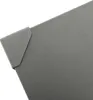 A close-up view of the corner of a gray storage box. Produktbild-Vorschau