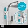Sprchový set STILOVAL, dešťová sprcha bez baterie, sprchový Náhled obrázku produktu 6