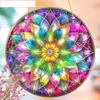 GKA XL Sonnenfänger Mandala Blume C2 20 cm bunt Buntglas Produktbild-Vorschau 3