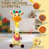 Girafe en peluche interactive avec fonction Voir les images du produit 15
