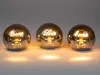 LED Deko Set 3er Leuchtkugeln 12 cm Glaskugel warmweiß Produktbild-Vorschau 2