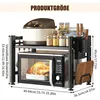 Standregal Mikrowellen Regal 2-Stufig Microwave Shelf Produktbild-Vorschau 5