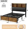 Doppelbett mit Stauraum 140x200cm, USB-Anschluss, Produktbild-Vorschau 6