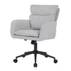 HOME DELUXE Bürostuhl CORA 100 x 60 x 70 cm  Webstoff Grau Produktbild-Vorschau 7