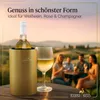 Weinkühler Edelstahl mit Kühlakkus – Getränkekühler & Produktbild-Vorschau 4