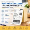 500 verzendetiketten, 20 x 11 cm (4x6 inch) – Zelfklevende Productafbeelding-voorbeeld 2