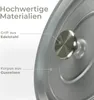 osoltus Bräter oval Gusseisen Schmortopf mit Tropfdeckel Produktbild-Vorschau 5