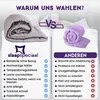 A comparison of two duvets, one from 'slaapspeciaal' and another from 'anderen', highlighting the advantages of the former. Produktbild-Vorschau