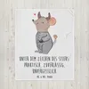 Mr. & Mrs. Panda Decke Stier Astrologie - Weiß - Geschenk, Produktbild-Vorschau 2