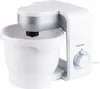 A white Silvercrest kitchen mixer with a silver accent on a white background. Produktbild-Vorschau