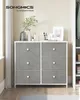 SONGMICS Kommode, Schrank, 6 Stoffschubladen, Produktbild-Vorschau 2