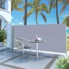 vidaXL Tenda laterale estensibile 140x300 cm Grigio Anteprima dell’immagine prodotto 8