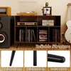 KOMFOTTEU stojak na gramofon z 3 poziomami, stojak na płyty Podgląd zdjęcia produktu 5