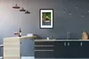 MuchoWow® MuchoWow® Gerahmtes Poster Bär - Stein - Tier Produktbild-Vorschau 2