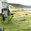 WOLTU Campingtisch Höhenverstellbar, 60x40cm Tischplatte, Produktbild-Vorschau 2