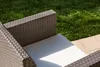 Set da giardino in resina effetto rattan composto da divano Anteprima dell’immagine prodotto 3