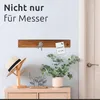 ECENCE Magnetleiste Messer aus edlem Akazienholz 40cm Produktbild-Vorschau 7