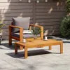 vidaXL Gartensessel mit Kissen Massivholz Akazie Produktbild-Vorschau 3