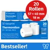 NIEUW: Easyprint thermorollen / kassarollen, 20 rollen, 57 Productafbeelding-voorbeeld 1