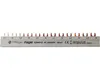 Hager Phasenschiene 3+N-polig KDN451D Gabelanschluss 16qmm Produktbild-Vorschau 3