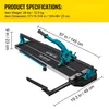 Profi Manuelle Fliesenschneidmaschine - Präziser Aluminium Produktbild-Vorschau 7