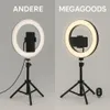 LED Selfie Ring Lamp Telecomando USB Fotografia TikTok Anteprima dell’immagine prodotto 5