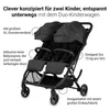 Novi Scott V2 Geschwisterbuggy – für 2 Kinder – bis 15 kg Produktbild-Vorschau 2