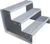 3 Stufen Standtreppe Modell 2 Treppe Stahltreppe Produktbild-Vorschau 1