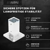 Aqbau® Zestaw 4 szt. wsporników słupków do przykręcania, Podgląd zdjęcia produktu 3
