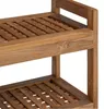 Étagère de salle de bain vidaXL, couleur naturelle, 45 x 30 Voir les images du produit 6