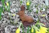 Schwere Garten Deko Tierfigur aus Rost Metall, 18 cm hoch, Produktbild-Vorschau 2