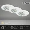 Lampade da incasso a LED dimmerabili orientabili set da 3 Anteprima dell’immagine prodotto 2