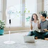 HOMCOM Ventilateur sur pied puissant 50 W, ventilateur Voir les images du produit 2