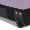 Close-up of the bottom corner of a suitcase, showing a wheel and black protective trim. Anteprima dell’immagine prodotto