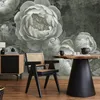 Muralo Vlies Fototapete graue BLUMEN Pfingstrosen Pflanzen Produktbild-Vorschau 6