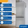 Exquisit Kühl-Gefrierkombination, Kühlschrank mit Produktbild-Vorschau 3