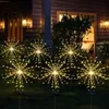 Solar Gartenleuchte Löwenzahn 120 LED – Feuerwerk-Effekt Produktbild-Vorschau 6