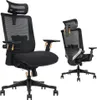 HDeye SM6 Bürostuhl, Ergonomischer Stuhl, Multifunktionales Produktbild-Vorschau 1