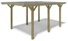 Carport Garagendach 3.04x5.12 m - 15.56 m2 - PVC-Abdeckung Produktbild-Vorschau 5
