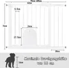 TRMLBE Barrière de sécurité pour enfants avec porte pour Voir les images du produit 2