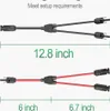 Paar Y Solarstecker Verteilerdose 2 Fach Solarpanel Produktbild-Vorschau 5