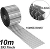 XMTECH Bordure de pelouse en métal de 20 m, ondulée, Voir les images du produit 2