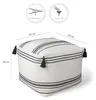 In- & Outdoor Sitzsack Wohnzimmer Sitzkissen Hocker Produktbild-Vorschau 4