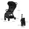 Kinderwagen Julie Air bis 22 kg Schwenkräder 360° Federung Produktbild-Vorschau 11