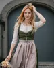 Traditionelles Dirndl Adele Grün Größe 42 Rocklänge 66cm Produktbild-Vorschau 3