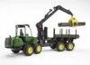 Bruder 02133 - John Deere 1210E bagr s drapákem na dřevo, Náhled obrázku produktu 13