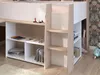 Lit combiné - 90 x 200 cm - avec bureau & espace de Voir les images du produit 22