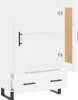 vidaXL Highboard White 69,5x31x115 cm výrobek z odvozeného Náhled obrázku produktu 6