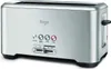 A silver Sage toaster is shown from a front-side angle against a white background. Produktbild-Vorschau