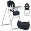 Ricokids 700603 Tulo-kinderstoel met tafeltje, zwart Productafbeelding-voorbeeld 2